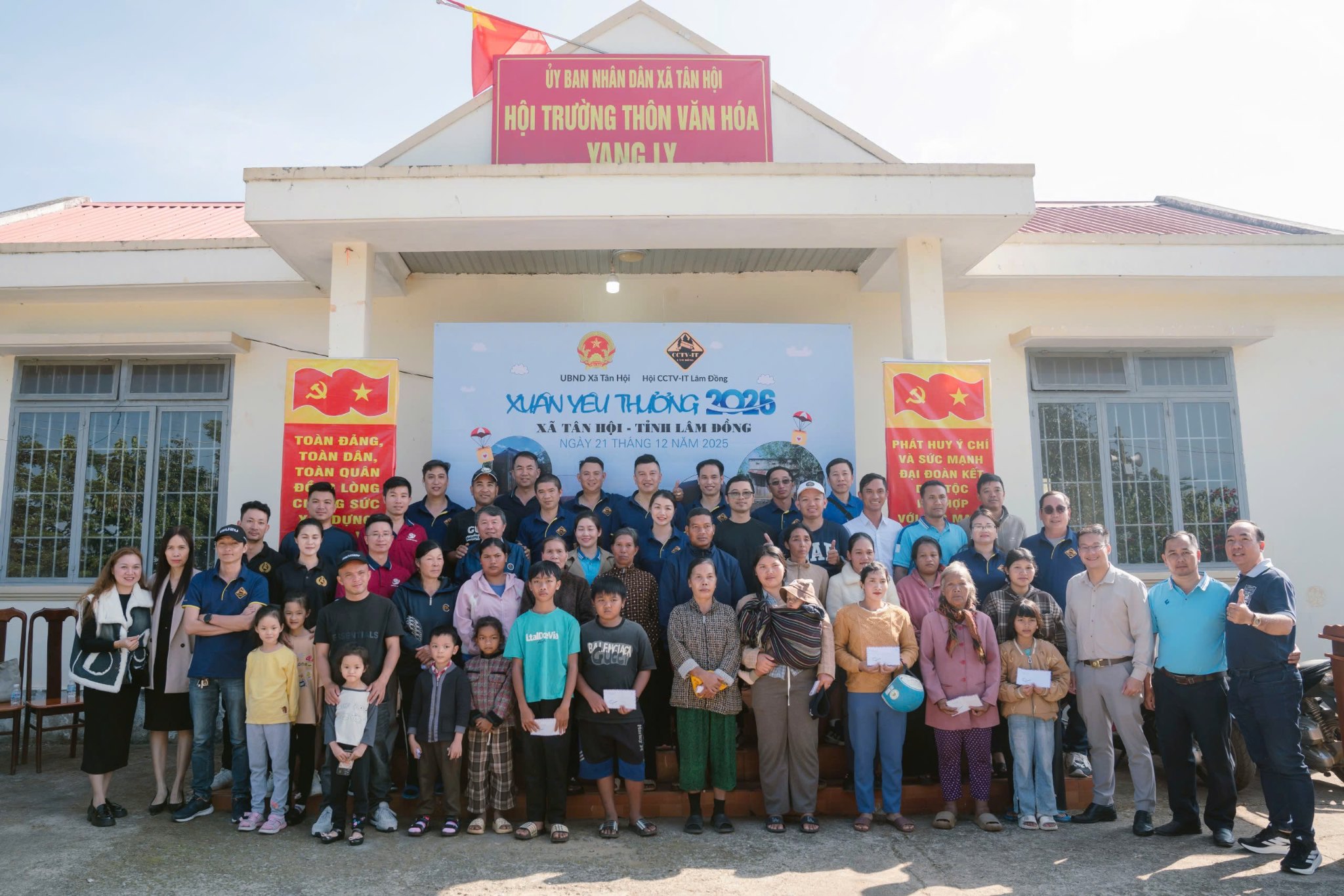 Chương trình thiện nguyện “Xuân Yêu Thương 2026” lan tỏa nghĩa tình tại xã Tân Hội, Lâm Đồng