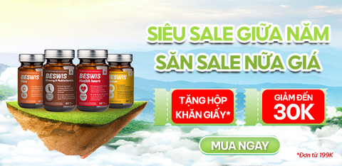 TPBVSK BESWIS - THÁNG 6 SIEU SALE GIỮA NĂM, SĂN SALE NỮA GIÁ | Duy nhất tháng 06.2025