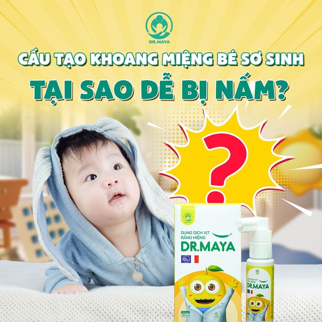 NẤM LƯỠI Ở TRẺ SƠ SINH: DẤU HIỆU NHẬN BIẾT SỚM ĐỂ CON KHÔNG BỎ BÚ