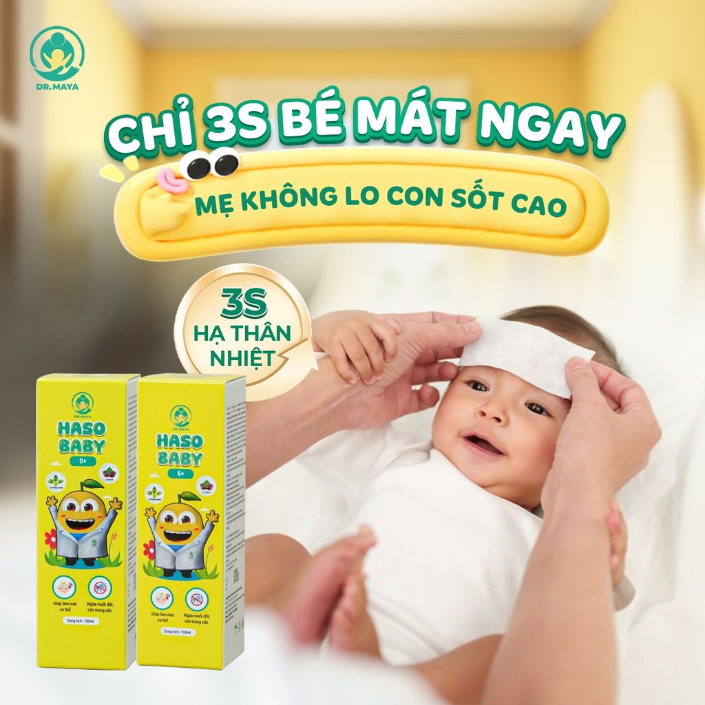 PHÂN TÍCH THÀNH PHẦN LÀNH TÍNH CỦA XỊT HẠ SỐT CHO BÉ HASOBABY