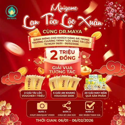 CHƯƠNG TRÌNH TRI ÂN: MINIGAME “LAN TỎA LỘC XUÂN CÙNG DR.MAYA”