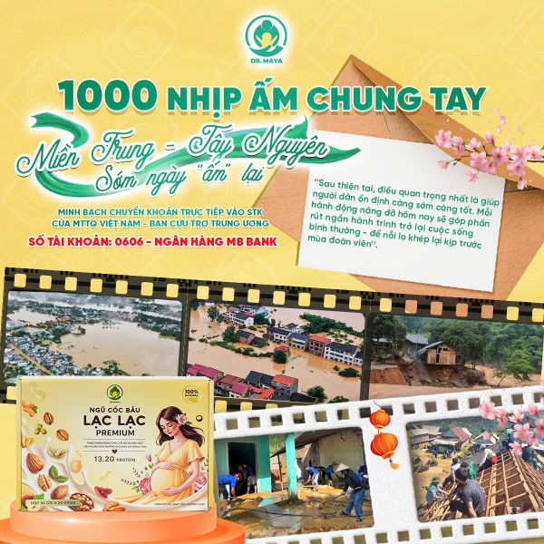 1000 NHỊP ẤM CHUNG TAY - MIỀN TRUNG - TÂY NGUYÊN SỚM NGÀY 