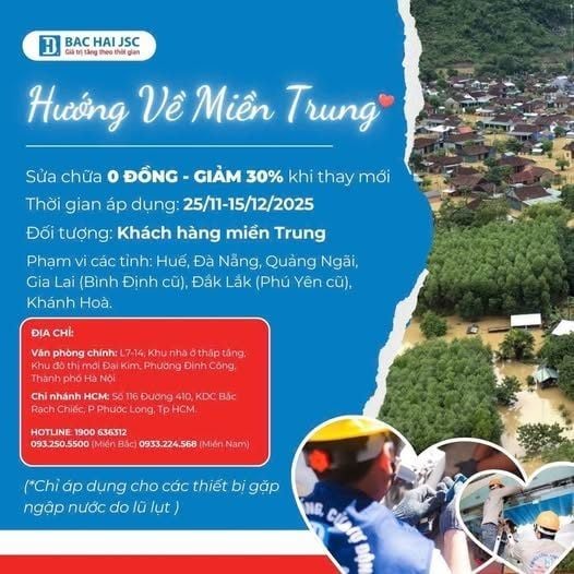 HƯỚNG VỀ MIỀN TRUNG