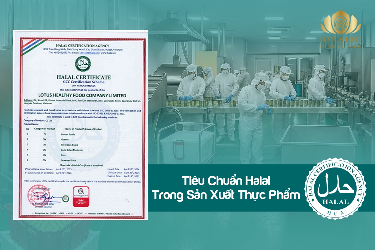 THỊ TRƯỜNG HALAL - ĐỘNG LỰC XUẤT KHẨU MỚI CHO NGÀNH TRÁI CÂY ĐÓNG LON VIỆT NAM