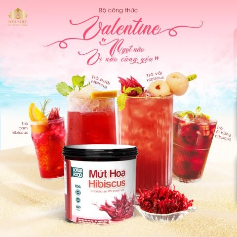 CẬP NHẬT CÔNG THỨC PHA CHẾ ĐỒ UỐNG NHÂN DỊP NGÀY LỄ TÌNH NHÂN