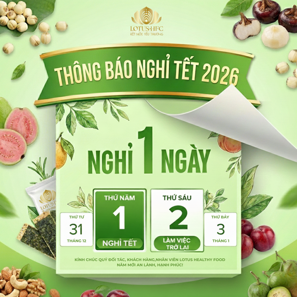 THÔNG BÁO LỊCH NGHỈ TẾT DƯƠNG LỊCH 2026