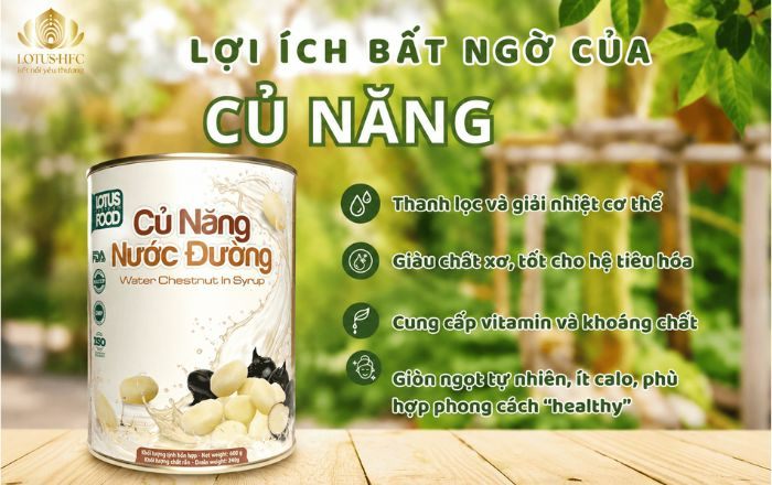 CÔNG DỤNG CỦA CỦ NĂNG ĐỐI VỚI SỨC KHỎE VÀ GIẢI PHÁP VẬN HÀNH F&B