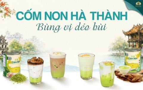 TOP 4 CÁCH LÀM ĐỒ UỐNG TỪ CỐM NON HOT TREND