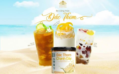 ỨNG DỤNG ĐÁC THƠM CHANH DÂY TRONG MENU QUÁN NƯỚC
