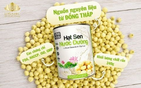 TỐI ƯU GIÁ TRỊ DINH DƯỠNG CỦA HẠT SEN TRONG THỰC ĐƠN PHA CHẾ