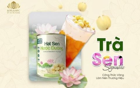 TOP 3 CÔNG THỨC TRÀ SEN CHO QUÁN HÚT KHÁCH
