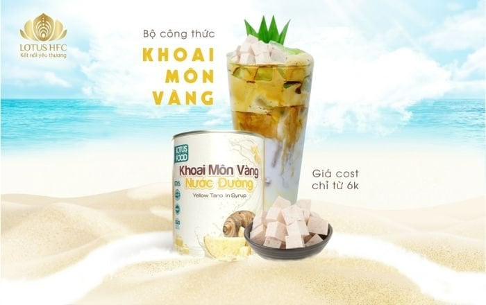 ỨNG DỤNG KHOAI MÔN TRONG MENU