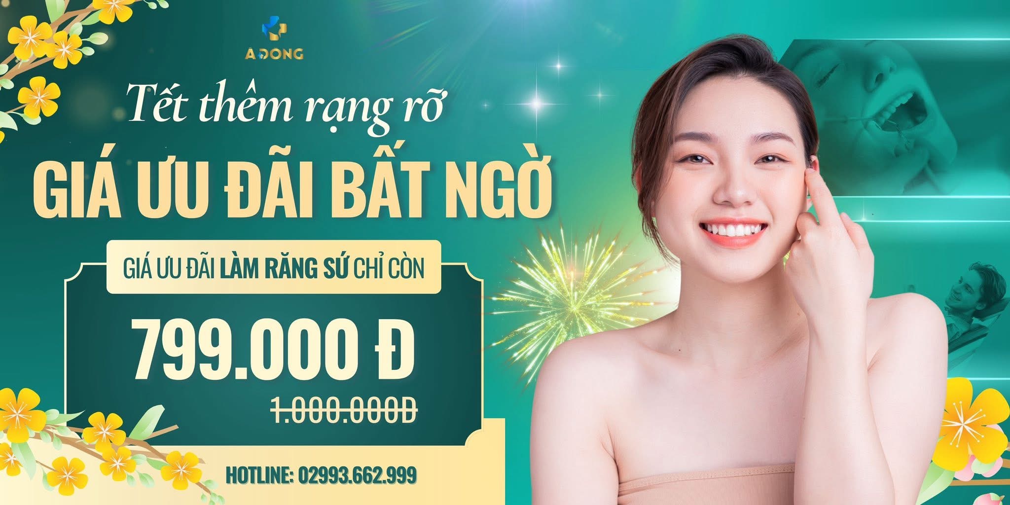 🦷 CHÀO XUÂN 2026 – NỤ CƯỜI HOÀN HẢO CÙNG NHA KHOA Á ĐÔNG! 🦷