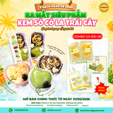 KEM SOCOLA TRÁI CÂY 9 SẠCH CHÍNH THỨC RA MẮT – MUA 1 TẶNG 3