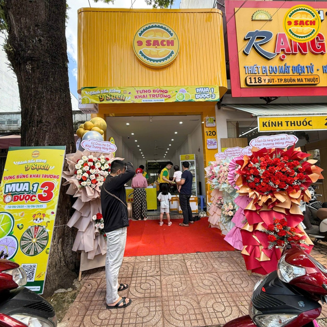 [CHI NHÁNH THỨ 43] CHÚC MỪNG 9 SẠCH BUÔN MA THUỘT KHAI TRƯƠNG RỰC RỠ