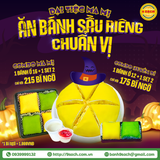 🎃 ĐẠI TIỆC MA MỊ – ĂN BÁNH SẦU RIÊNG CHUẨN VỊ NHÀ 9 SẠCH 👻