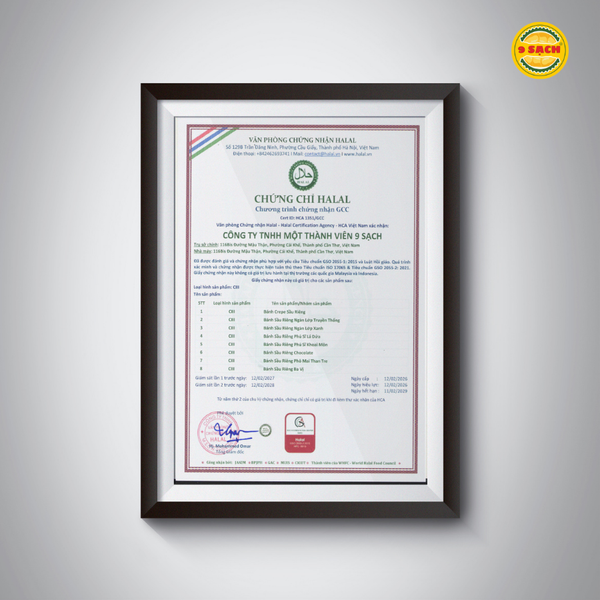 9 SACH ACHIEVES HALAL CERTIFICATION – A STEP TOWARD CONQUERING INTERNATIONAL MARKETS