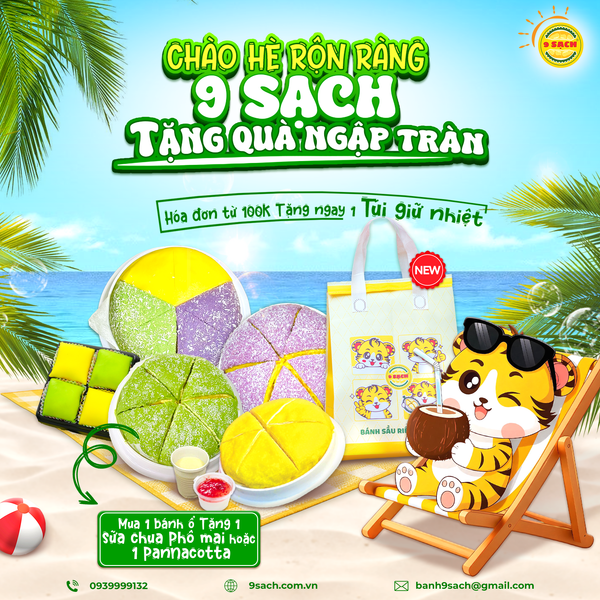 CHÀO HÈ RỘN RÀNG – 9 SẠCH TẶNG QUÀ NGẬP TRÀN