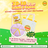 🎀 20/10 NGỌT NGÀO HƠN CÙNG 9 SẠCH – GỬI MỘT CHÚT BÁNH, MỘT CHÚT YÊU THƯƠNG