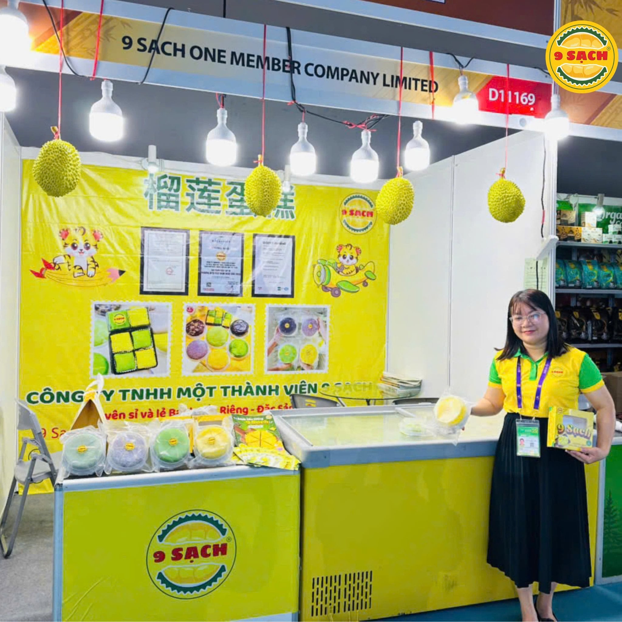 BÁNH SẦU RIÊNG 9 SẠCH TỰ HÀO GÓP MẶT TẠI SỰ KIỆN CHINA - ASEAN EXPO 22 (CAEXPO 22) - HỘI CHỢ THƯƠNG MẠI QUỐC TẾ LỚN NHẤT TRUNG QUỐC VÀ ASEAN