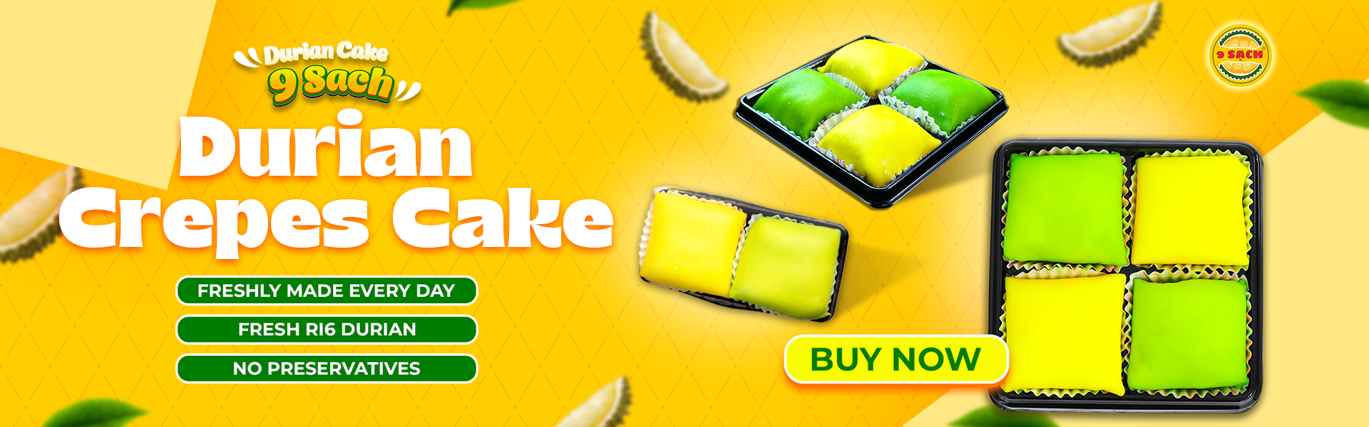 Durian Crepe Cake