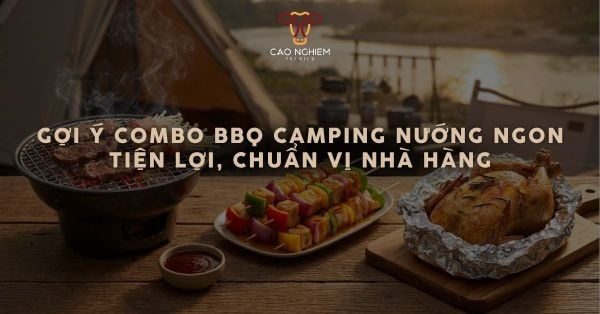 Gợi ý Combo BBQ Camping nướng ngon tiện lợi, chuẩn vị nhà hàng
