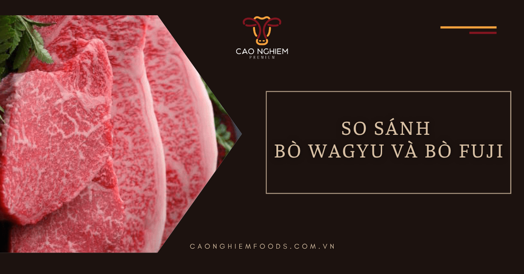 So sánh bò Wagyu và bò Fuji chi tiết bạn cần biết