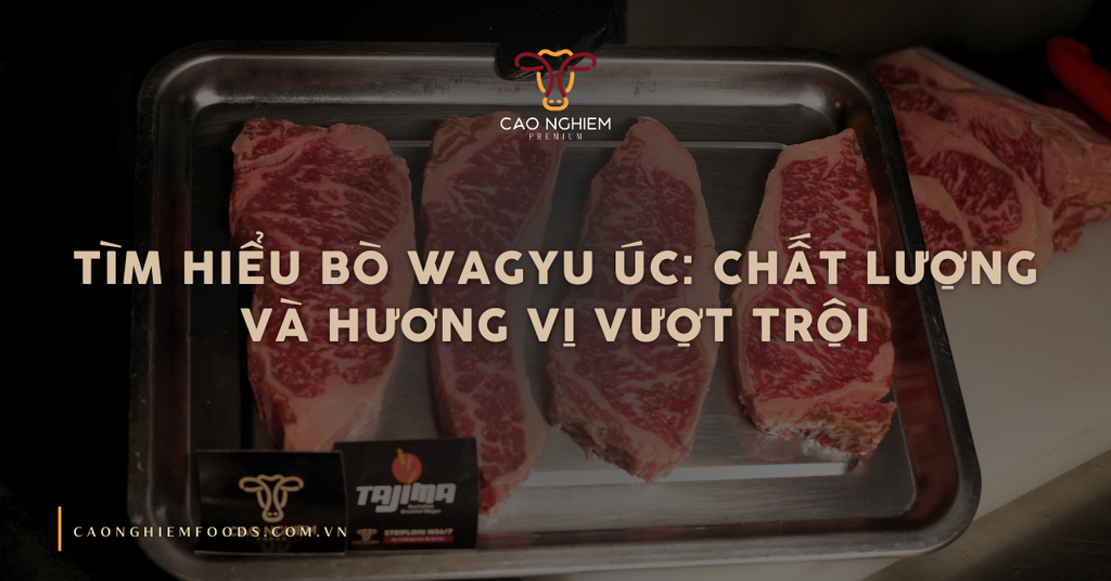 Tìm hiểu bò Wagyu Úc: Chất lượng và hương vị vượt trội