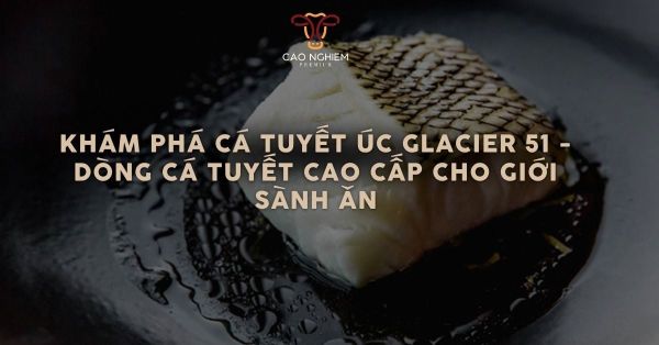 Khám phá cá tuyết Úc Glacier 51 - Dòng cá tuyết cao cấp cho giới sành ăn