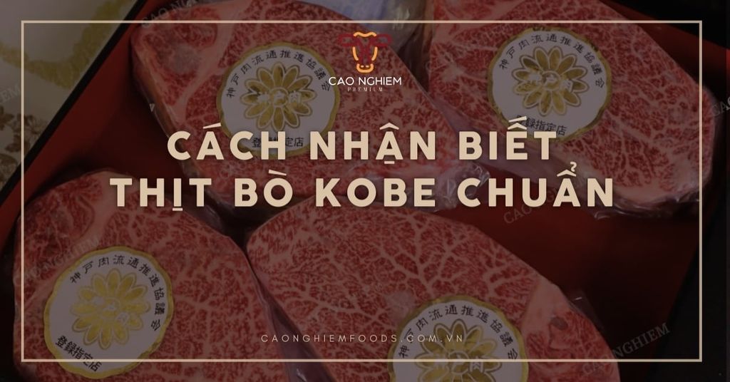 Cách nhận biết thịt bò Kobe chuẩn theo 3 bước chi tiết