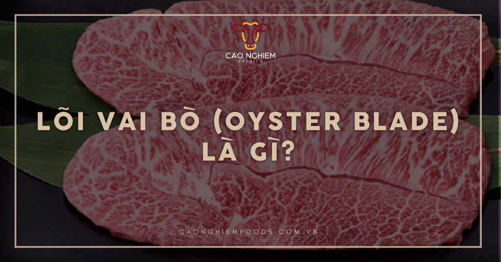 Lõi vai bò (Oyster Blade) là gì? Đặc điểm nhận biết và cách chế biến