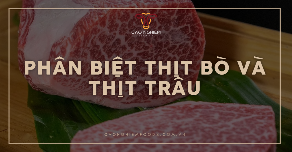 Hướng dẫn phân biệt thịt bò và thịt trâu đơn giản, nhanh chóng
