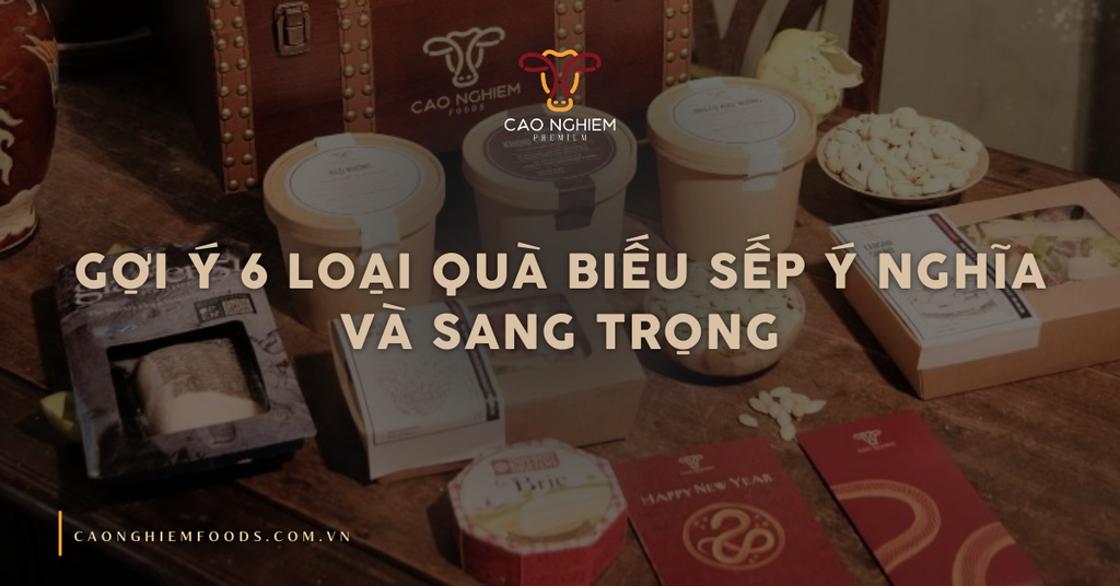 Gợi ý quà biếu sếp vừa ý nghĩa vừa thiết thực