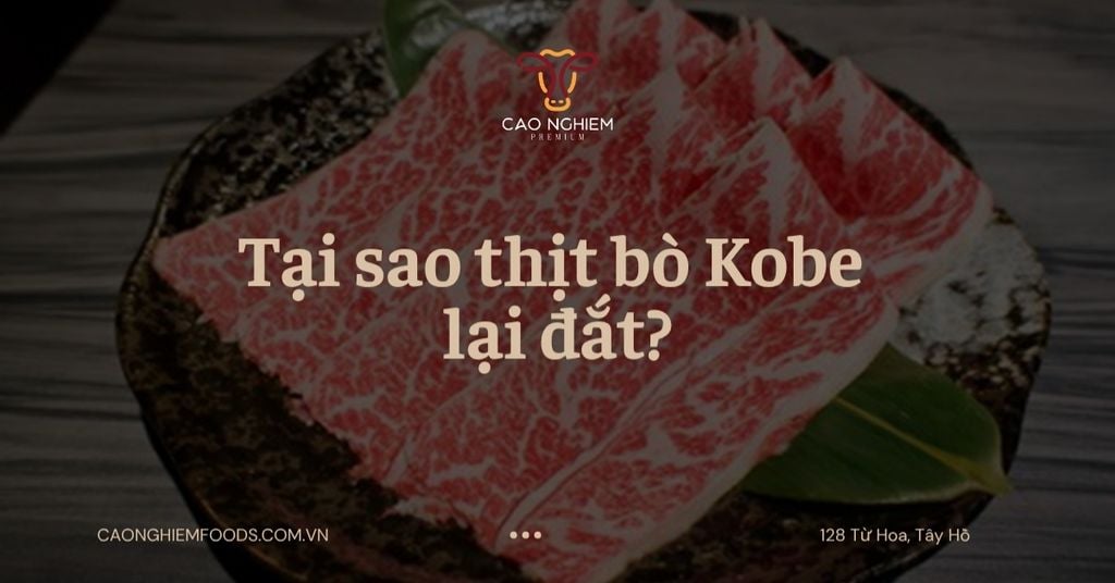 Tại sao thịt bò Kobe lại đắt? Giải mã giá trị thực sự