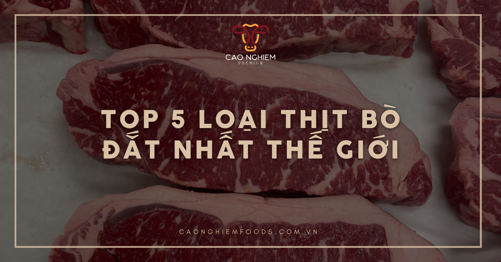 Giải mã top 5 loại thịt bò đắt nhất thế giới bạn cần biết