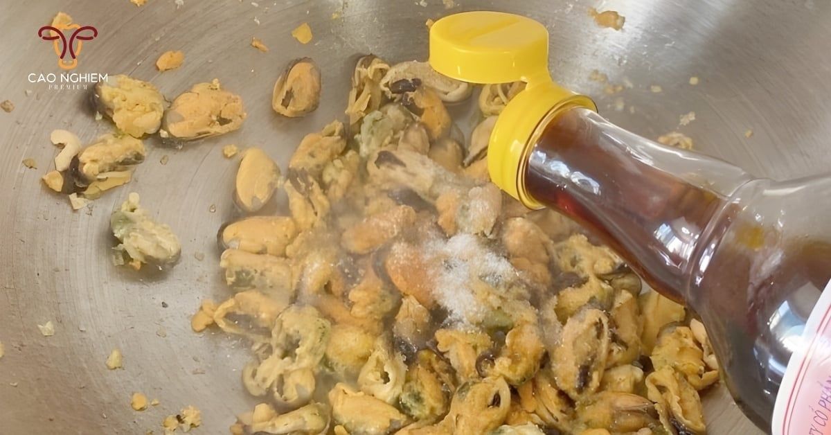 Xào thịt vẹm