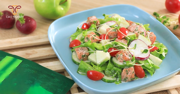 Salad cá hồi