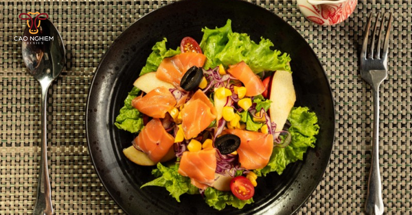 Salad cá hồi
