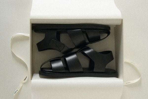 BREAKING IN A NEW PAIR OF SANDALS