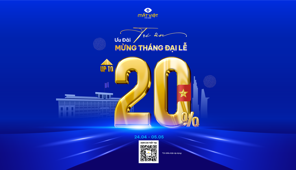 Ưu đãi tri ân - Mừng tháng đại lễ