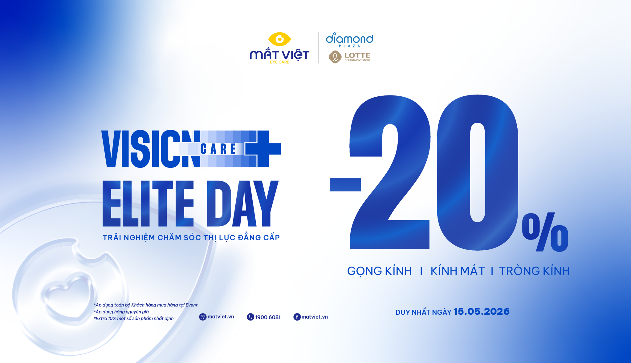 VisionCare Elite Day - Trải nghiệm sự kiện săn sóc độc quyền
