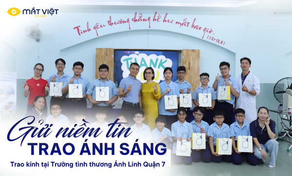 [28.10.2025] Trao kính tại Trường tình thương Ánh Linh