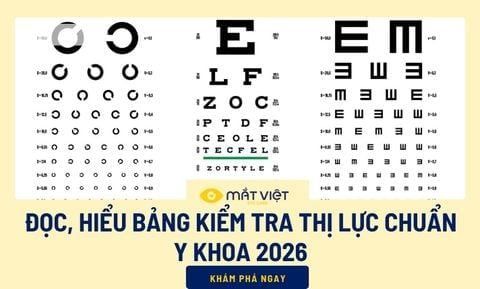 Cách đọc bảng đo thị lực chữ C, E và hiểu kết quả 10/10