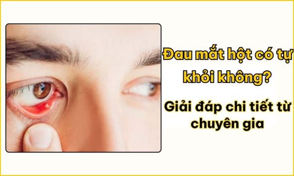 Đau mắt hột có tự khỏi không? Giải đáp chi tiết từ chuyên gia