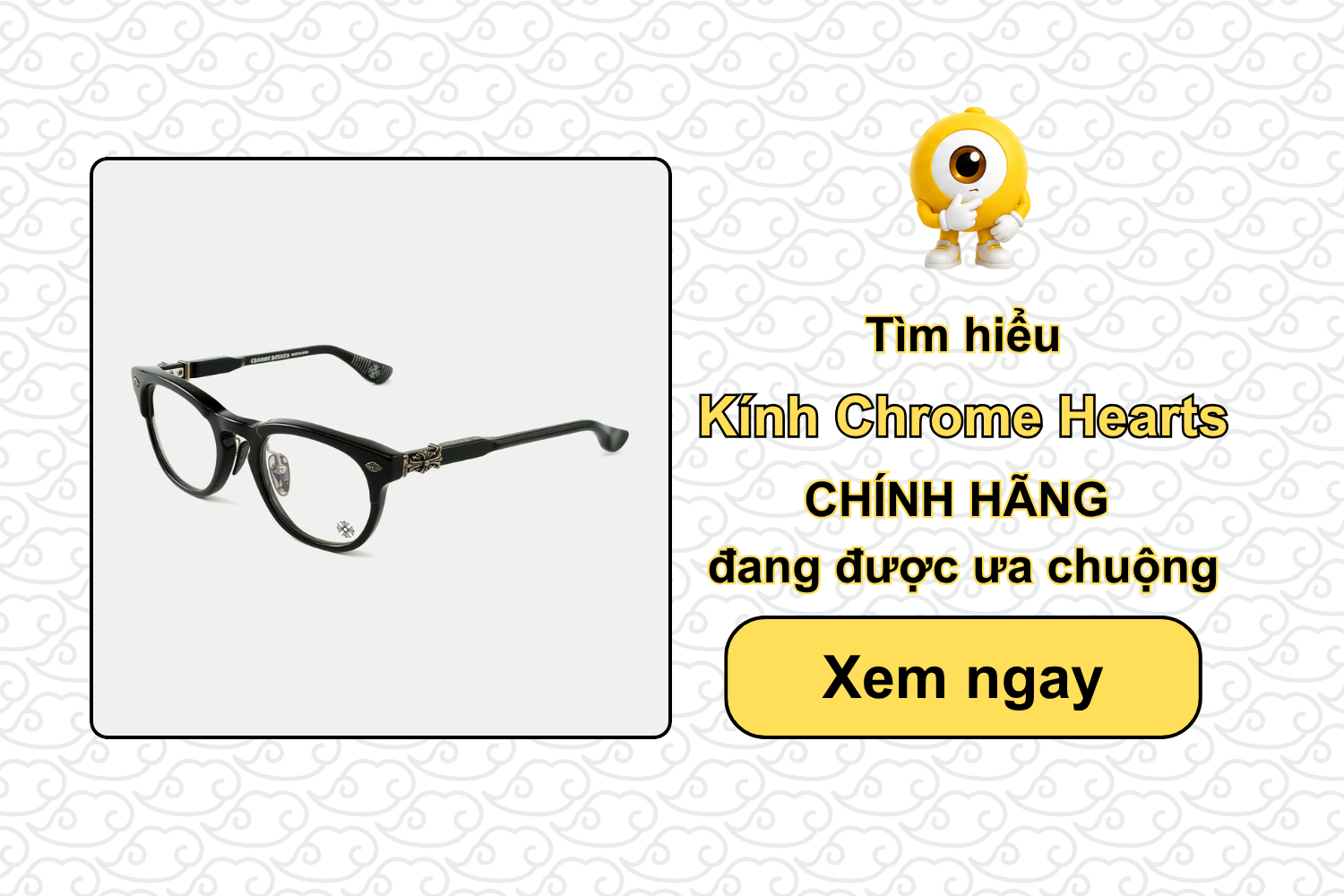 Tìm hiểu kính Chrome Hearts chính hãng đang được ưa chuộng