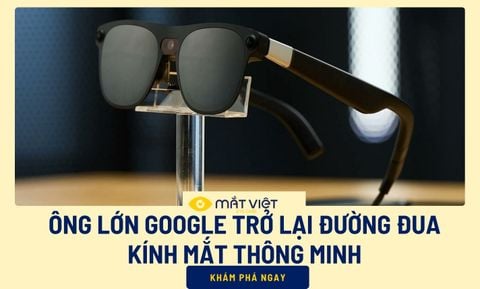 Ông lớn Google trở lại đường đua kính mắt thông minh