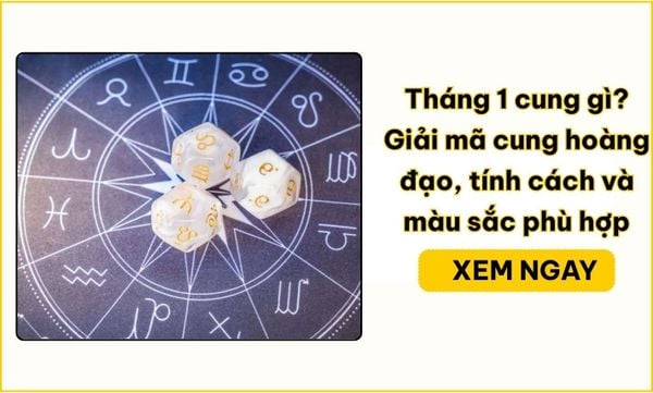 Tháng 1 cung gì? Ma Kết, Bảo Bình và cách xác định