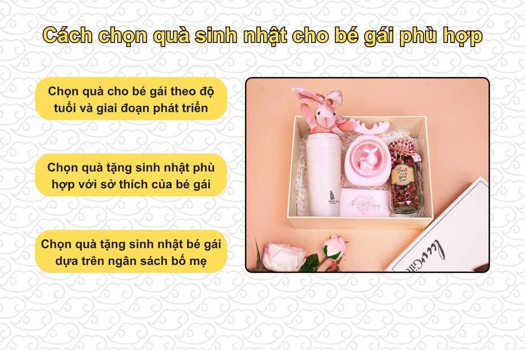 99+ Quà sinh nhật cho bé gái theo tuổi (1-12 tuổi) SIÊU CUTE
