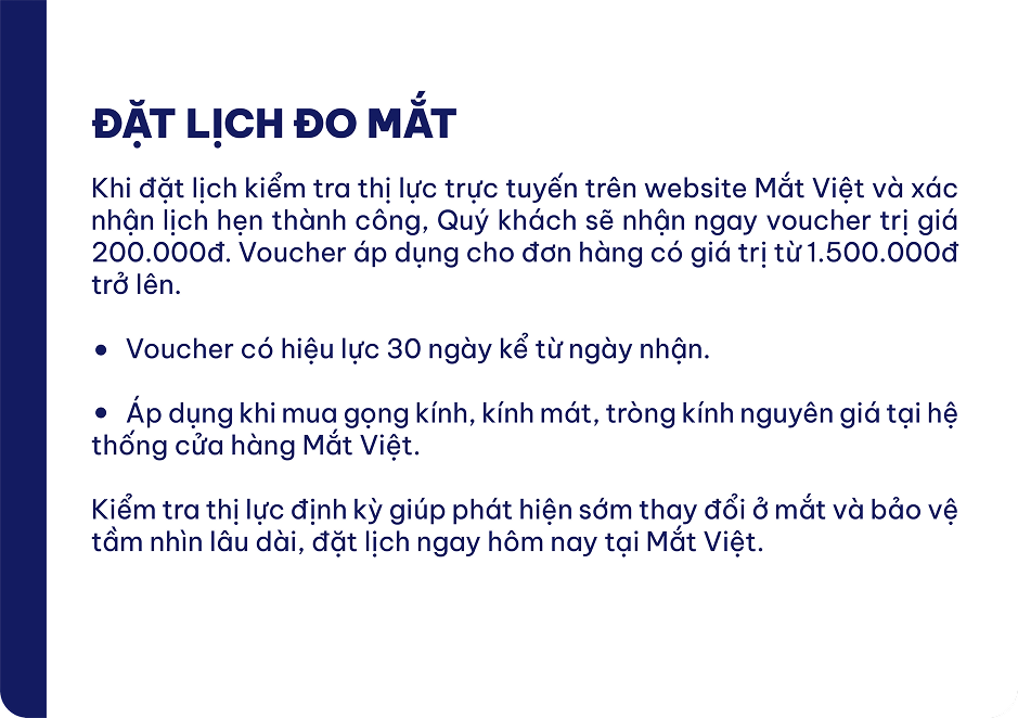 Detail - Kiểm tra thị lực