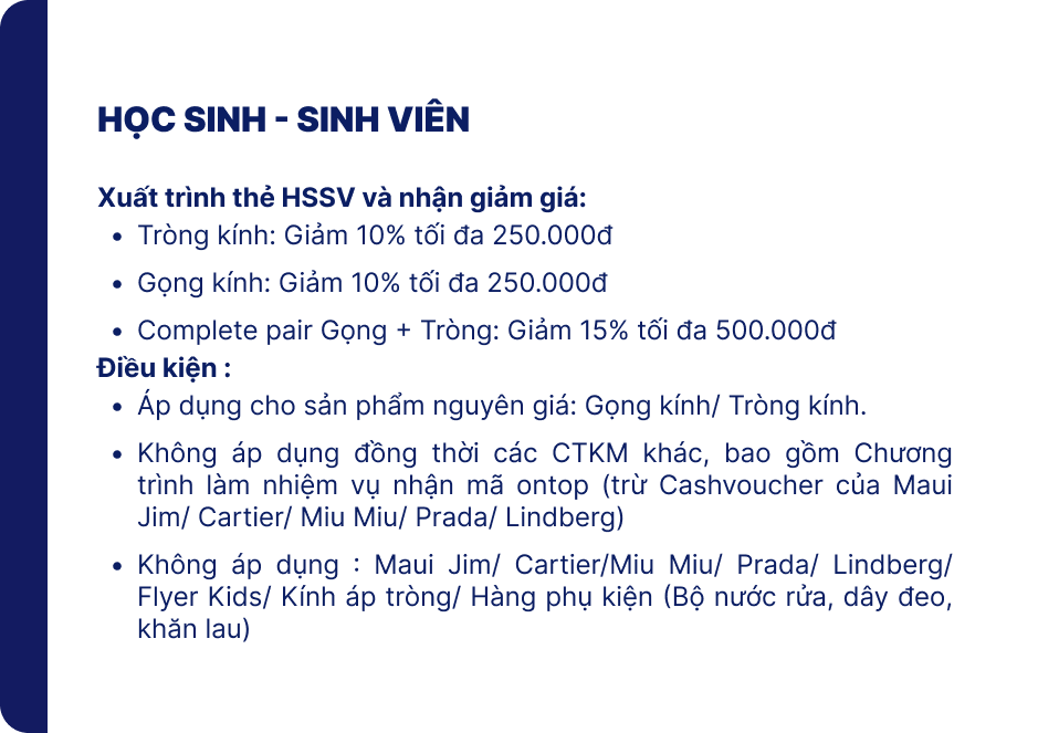 Detail - Học sinh sinh viên